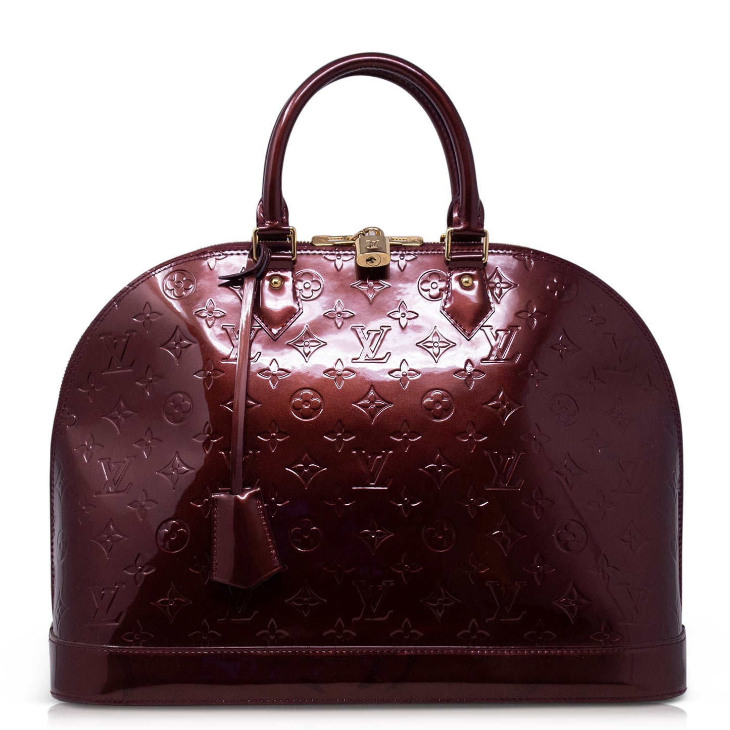 Louis Vuitton Alma GM Vernice viola