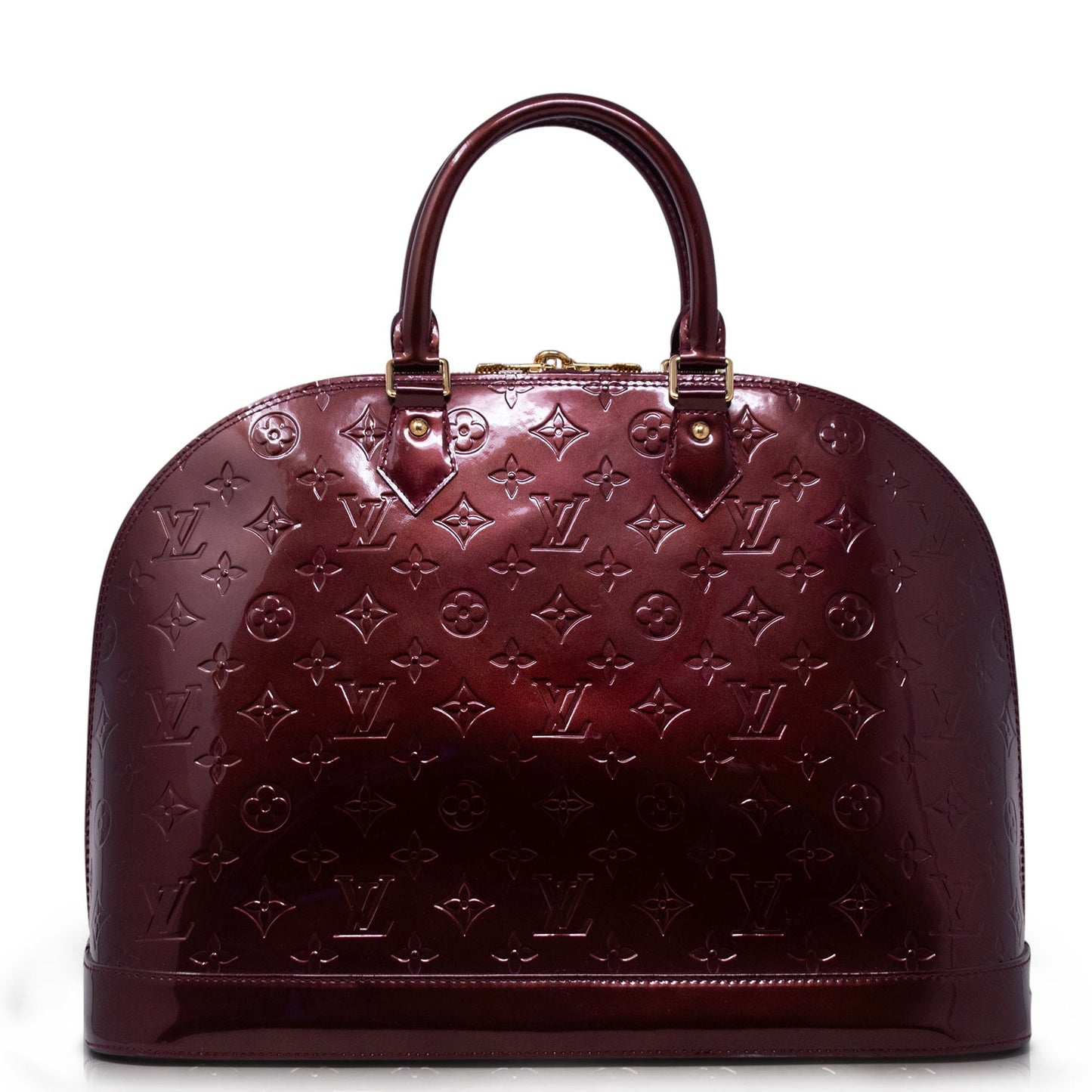 Louis Vuitton Alma GM Vernice viola