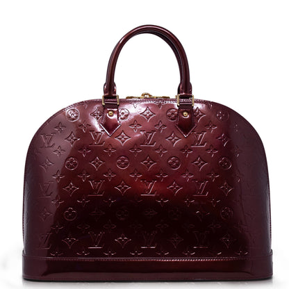 Louis Vuitton Alma GM Vernice viola