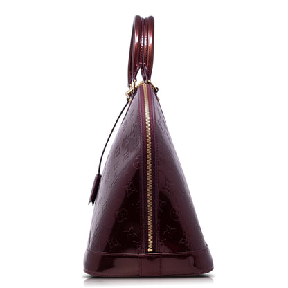Louis Vuitton Alma GM Vernice viola