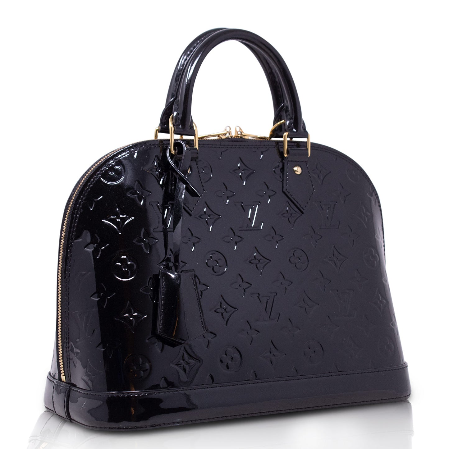 Louis Vuitton Alma Pm Vernice Nera