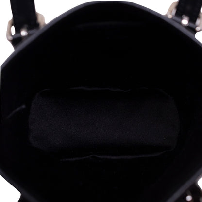Louis Vuitton Bucket Mini Satin Nero