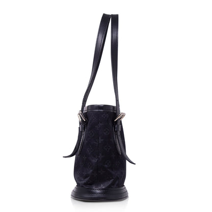 Louis Vuitton Bucket Mini Satin Nero