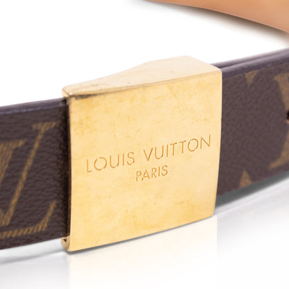 Louis Vuitton Initiales Monogram belt 85 cm 