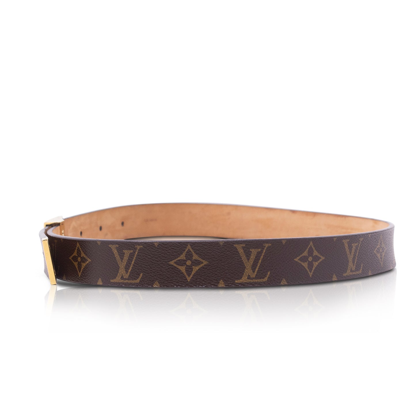 Louis Vuitton Initiales Monogram belt 85 cm 
