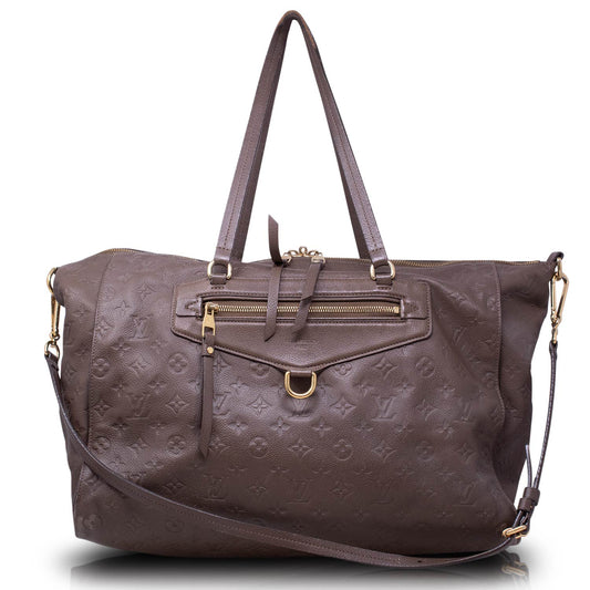 Louis Vuitton Lumineuse GM Empreinte Taupe