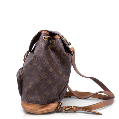 Louis Vuitton Montsouris MM Monogram backpack 