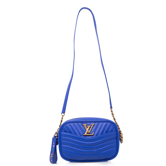 Louis Vuitton New Wave Camera Bag Blu
