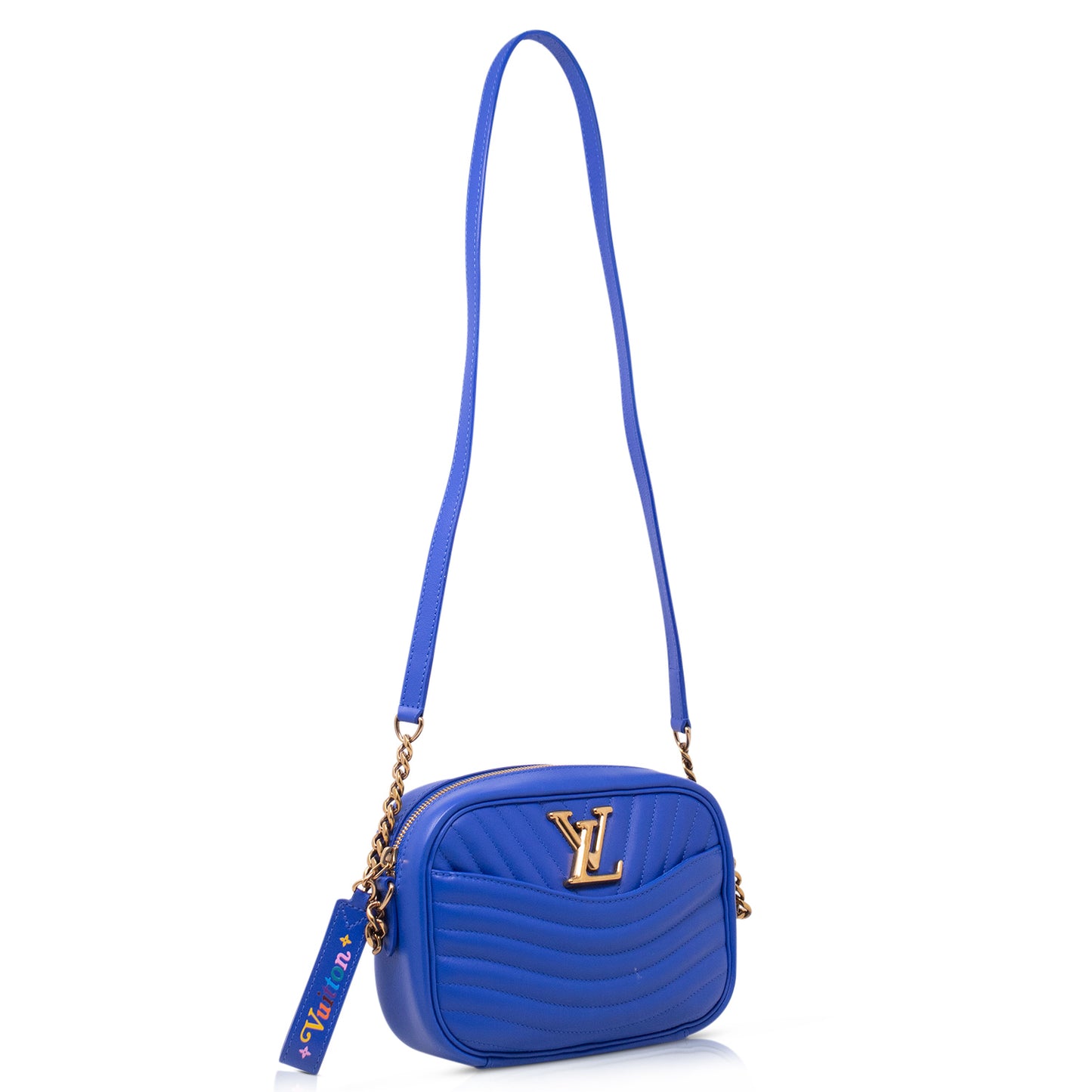 Louis Vuitton New Wave Camera Bag Blu