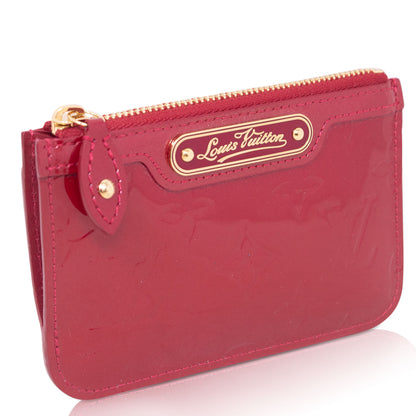 Louis Vuitton Keyring Pomme D'Amour Vernis Red 