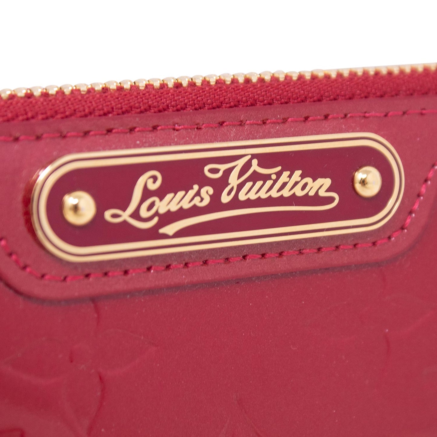 Louis Vuitton Keyring Pomme D'Amour Vernis Red 