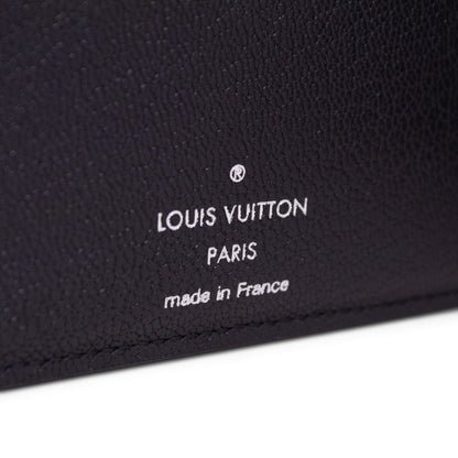 Louis Vuitton Portafoglio Multiple in Struzzo Nero
