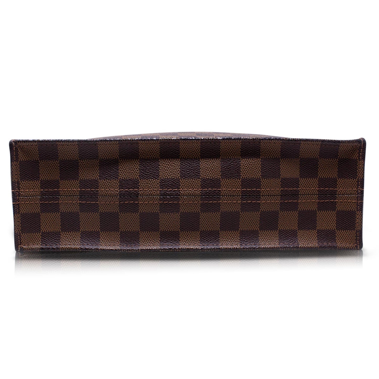Louis Vuitton Sac Plat PM Damier Ebene with Shoulder Strap 
