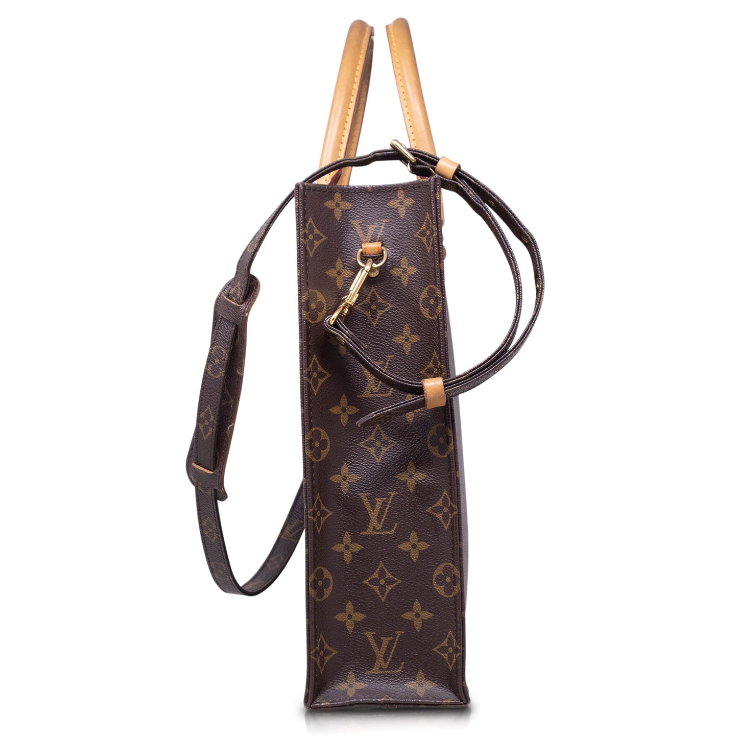 Louis Vuitton Sac Plat PM Monogram con Tracolla