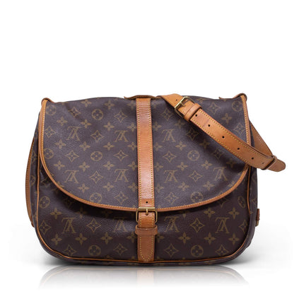 Louis Vuitton Saumur 35 monogram Vintage