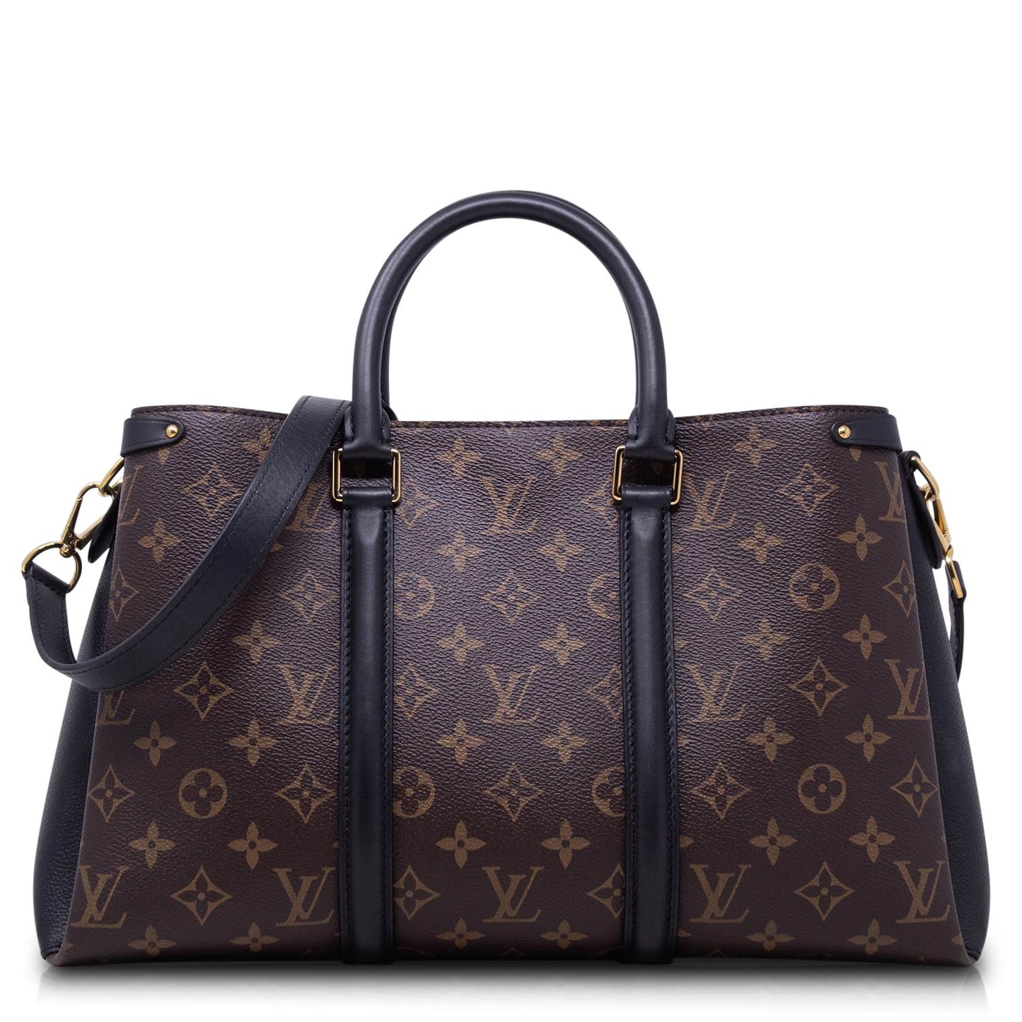 Louis Vuitton Soufflot MM nera e Monogram