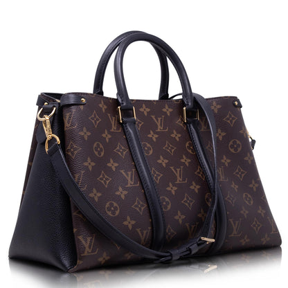 Louis Vuitton Soufflot MM nera e Monogram