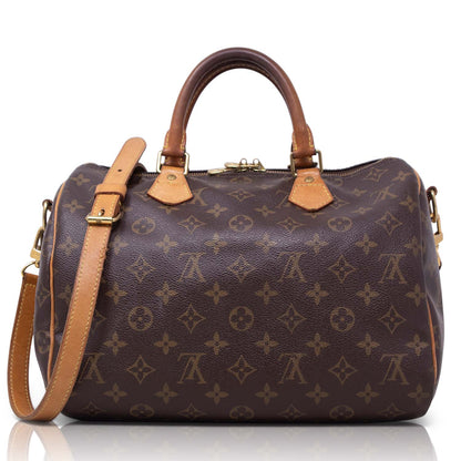 Louis Vuitton Speedy 30 Bandoliere Monogram