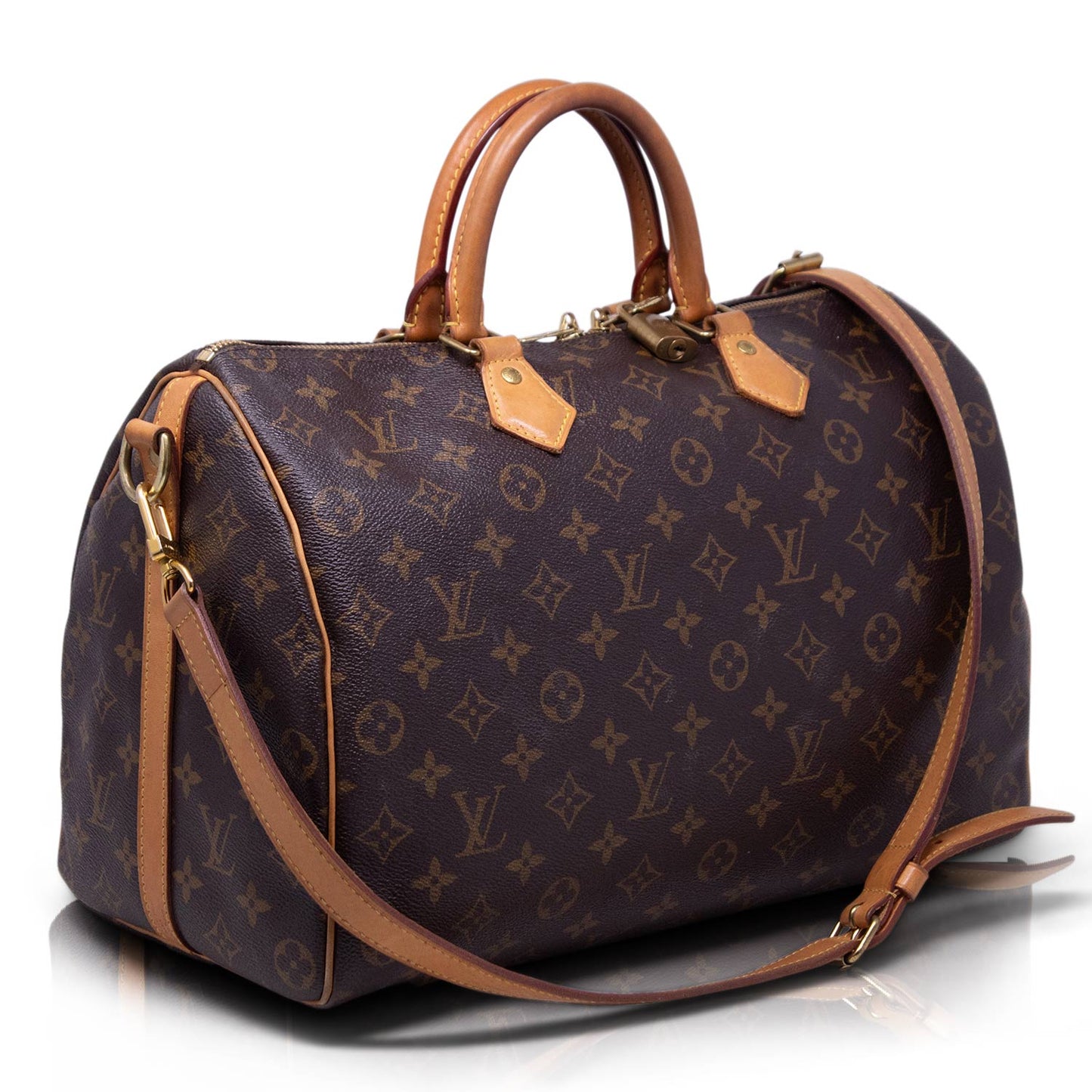 Louis Vuitton Speedy 35 Bandoliere Monogram