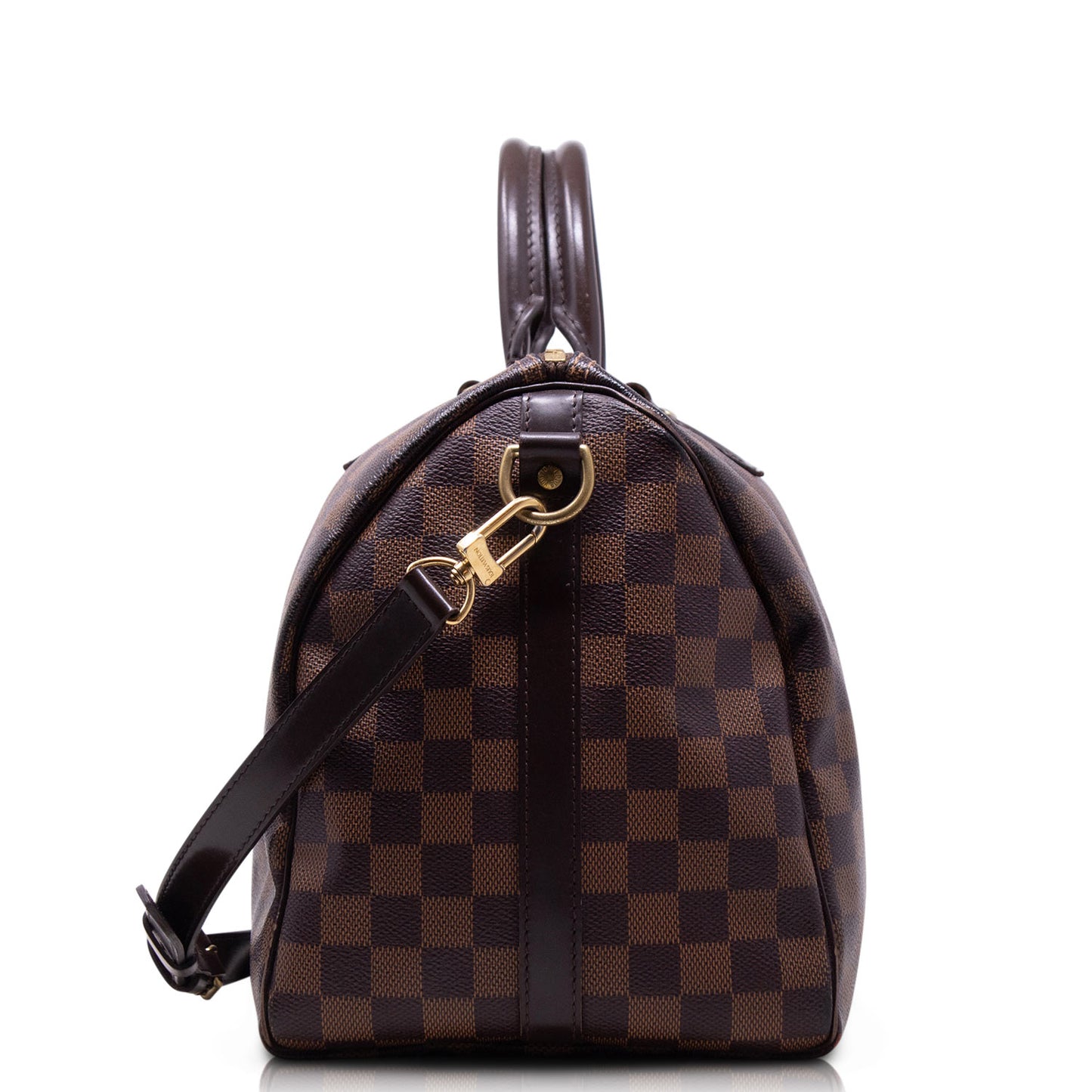 Louis Vuitton Speedy 35 Bandoliere Damier Ebene
