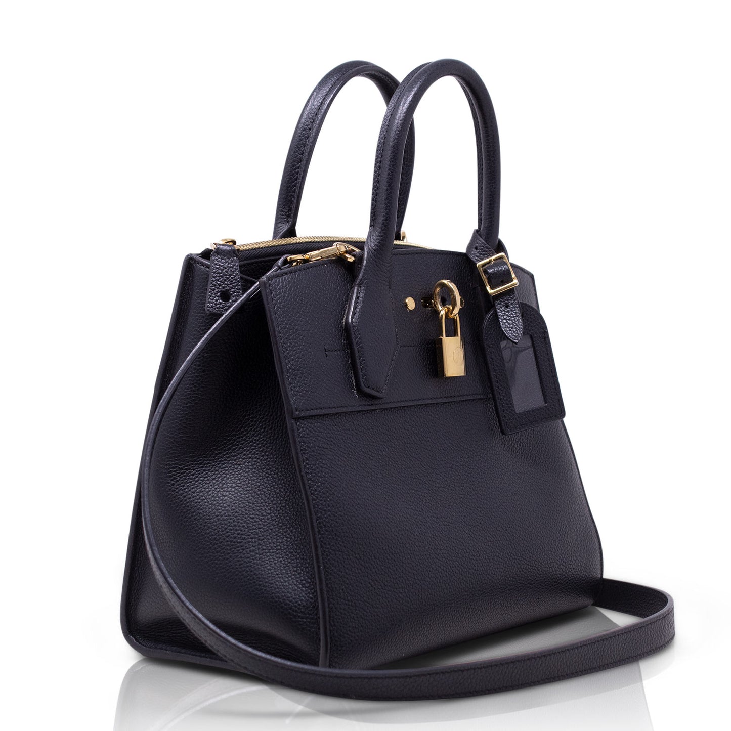 Louis Vuitton City Steamer PM Pelle nera con Tracolla