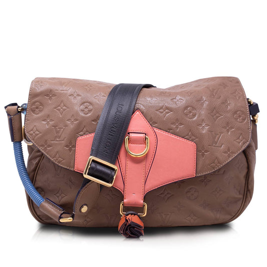 Louis Vuitton Underground Messenger Empreinte Marrone