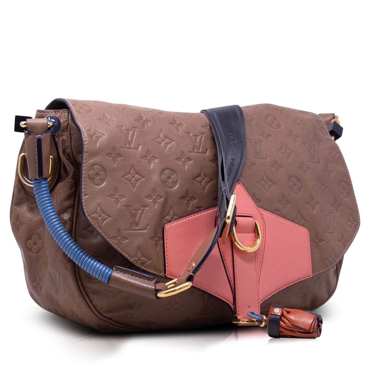 Louis Vuitton Underground Messenger Monogram Pink
