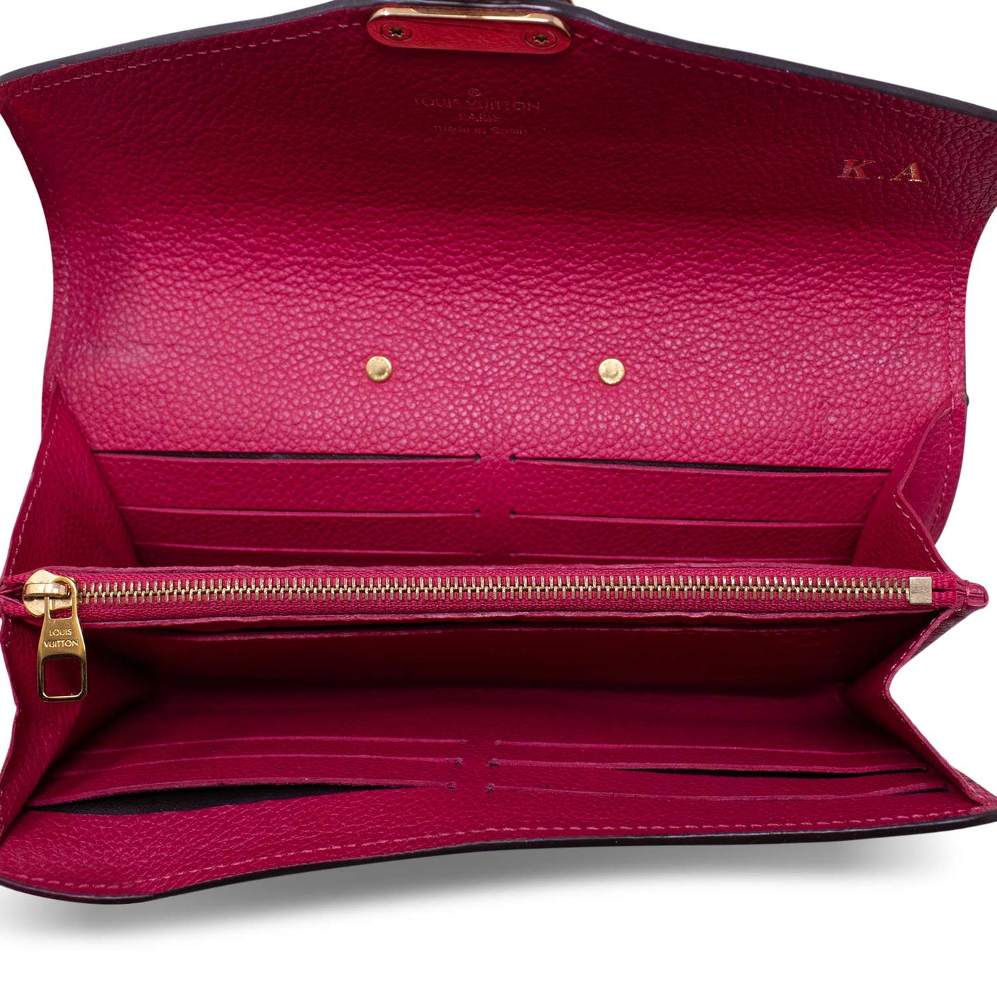 Louis Vuitton Metis Empreinte wallet Fuxia