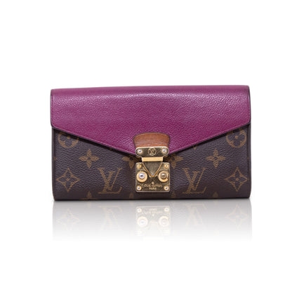 Louis Vuitton Portafoglio Pallas Fuxia e Monogram