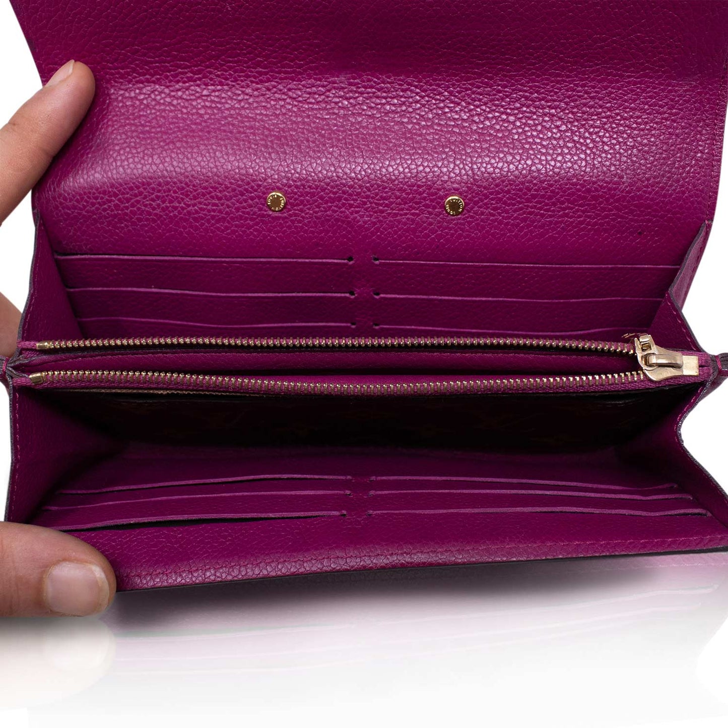 Louis Vuitton Pallas Wallet Fuchsia and Monogram