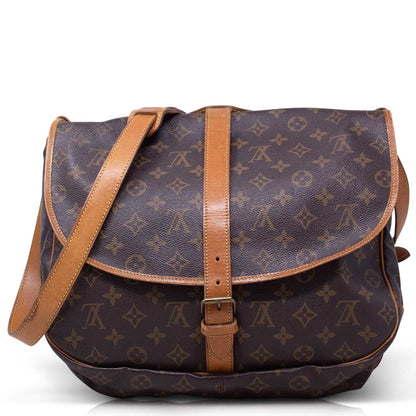 Louis Vuitton Saumur 35 monogram Vintage