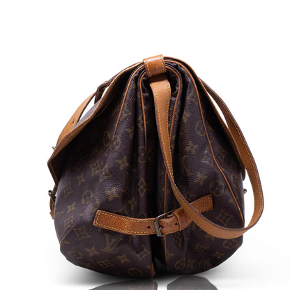 Louis Vuitton Saumur 35 monogram Vintage