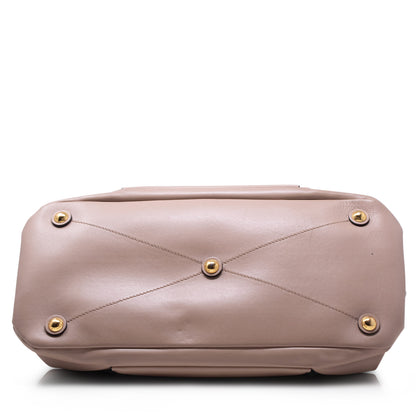 Miu Miu Shopper Soft Tote Beige