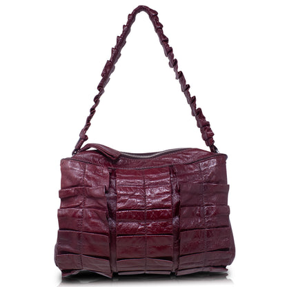 Miu Miu Ruffle Bordeaux
