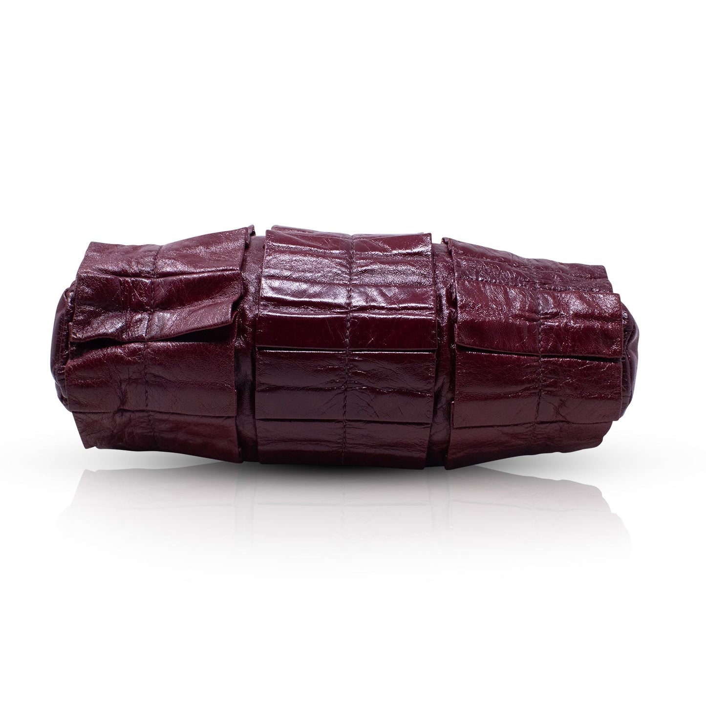 Miu Miu Ruffle Bordeaux