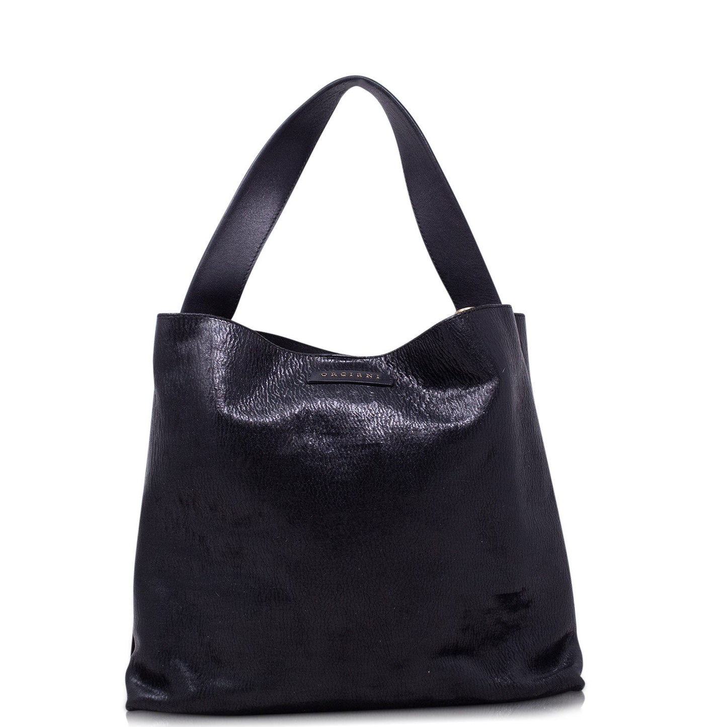 Orciani Shopper Tote Nera