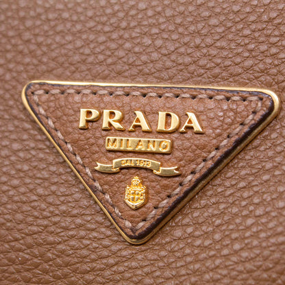 Prada bauletto Pelle Marrone