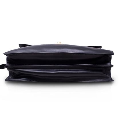 Prada Soft Sound Large con ciondoli Nera