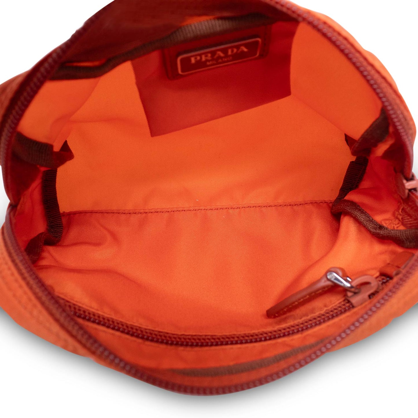 Prada Necessaire Re-Nylon Orange 