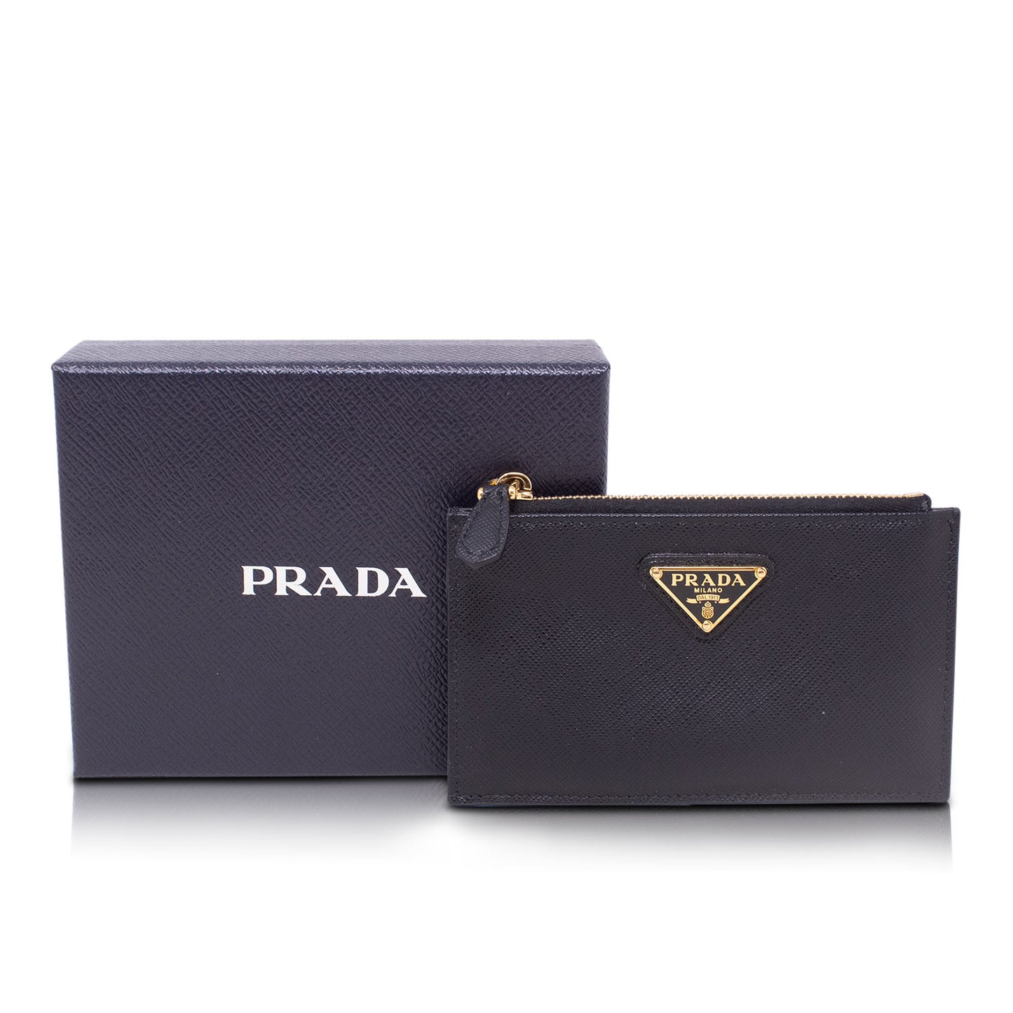 Prada Portacarte Saffiano Nero