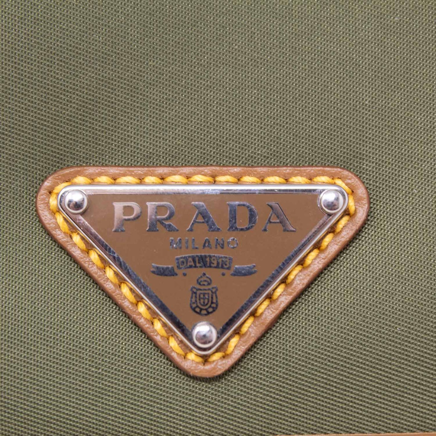 Prada Portafoglio Re-Nylon Verde