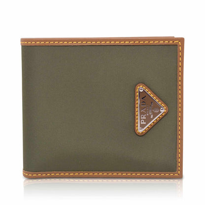 Prada Portafoglio Re-Nylon Verde