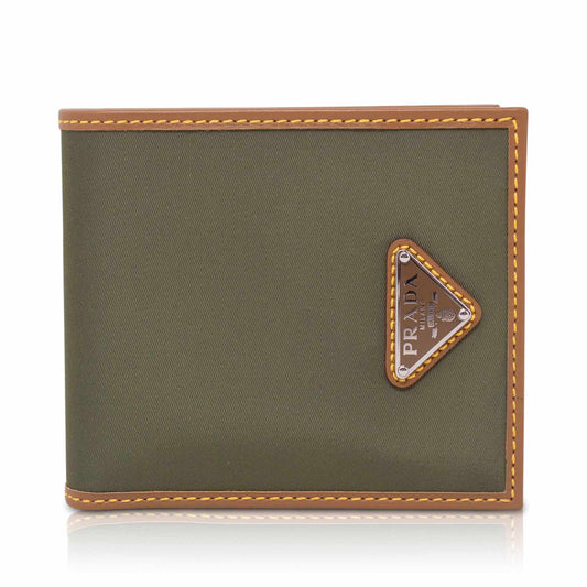 Prada Portafoglio Re-Nylon Verde