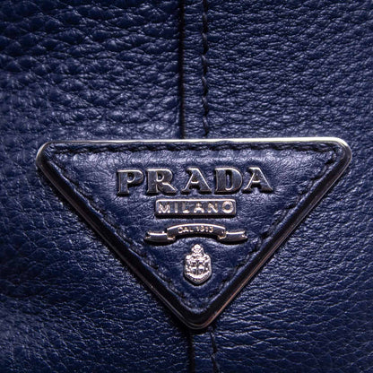 Prada Secchiello Pelle Blu