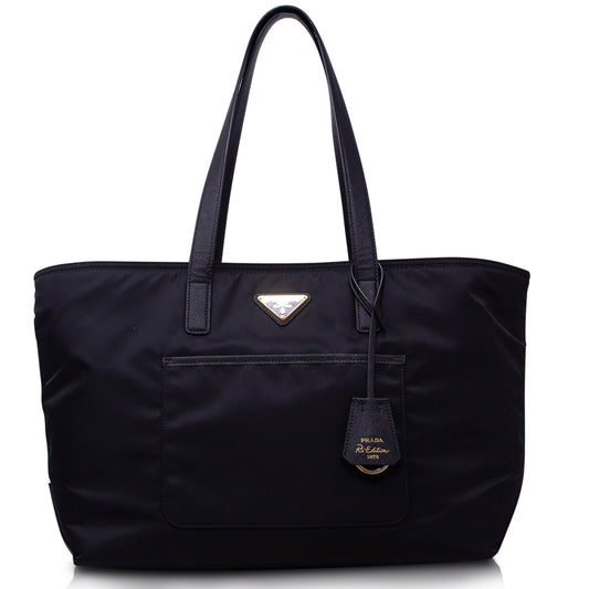 Prada Shopping Re-Edition 1978 large Re-Nylon and Saffiano 