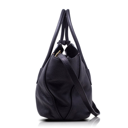 Prada Tote Top Handle Black 