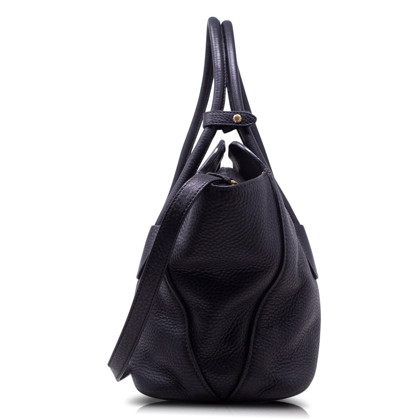Prada Tote Top Handle Black 