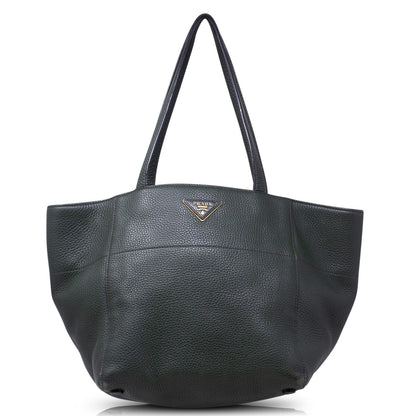 Prada Shopper Pelle Verde