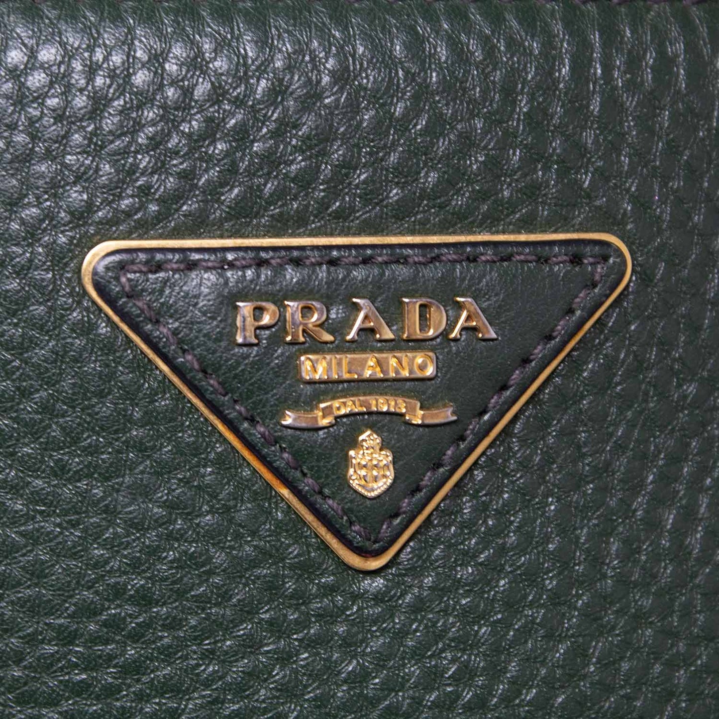 Prada Shopper Pelle Verde