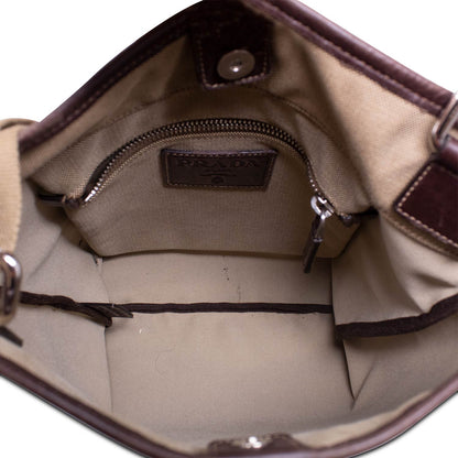 Prada Tracolla Logo Jacquard Canapa